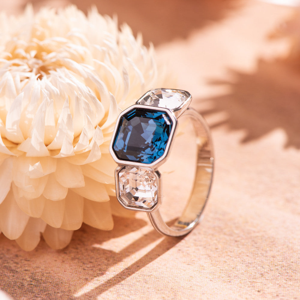 Bague en Argent et Cristal - 2