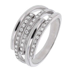 Bague en Argent et Oxyde de Zirconium  - 1