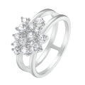 Bague en Argent et Oxyde de Zirconium - 1