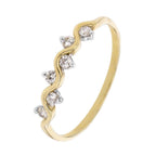Bague en Or et Oxyde de Zirconium - 1