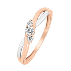 Bague en Or et Oxyde de Zirconium  - 1