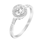 Bague en Or et Oxydes de Zirconium - 1
