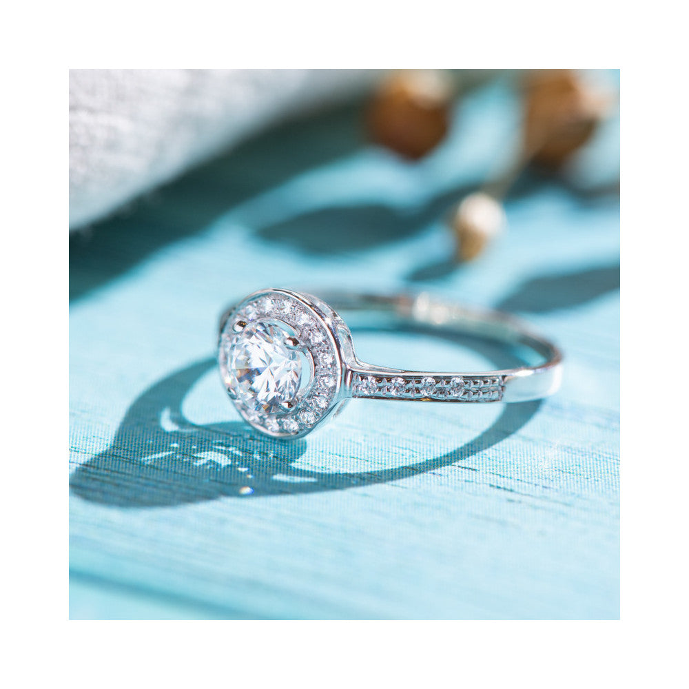 Bague en Or et Oxydes de Zirconium - 2
