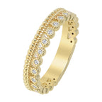 Bague Sully en Plaqué Or et Oxyde de Zirconium - 1