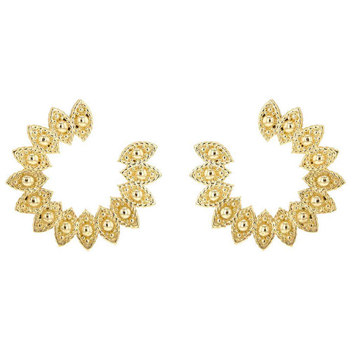 Boucles d'Oreilles Anamila en Plaqué Or - 1