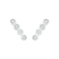 Boucles d'Oreilles Boutons en Or et Diamant - 1
