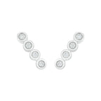 Boucles d'Oreilles Boutons en Or et Diamant - 1