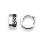 Boucles d'Oreilles Créoles Rochet Collection Mercury en Acier - 1