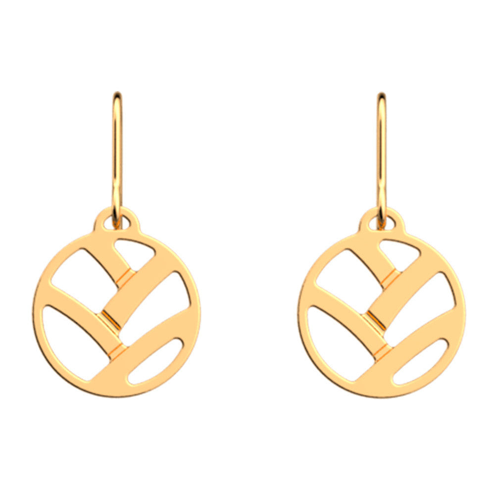 Boucles d'Oreilles Dormeuses Les Georgettes Essentielles 16 mm en Métal - 1