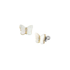 Boucles d'Oreilles Fossil Collection Jewelry en Acier, Nacre et Oxyde de Zirconium - 2