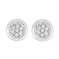 Boucles d'Oreilles Or et Diamant - 1