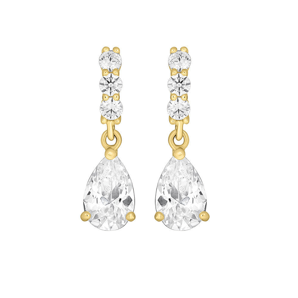 Boucles d'oreilles Or et Oxydes - 1