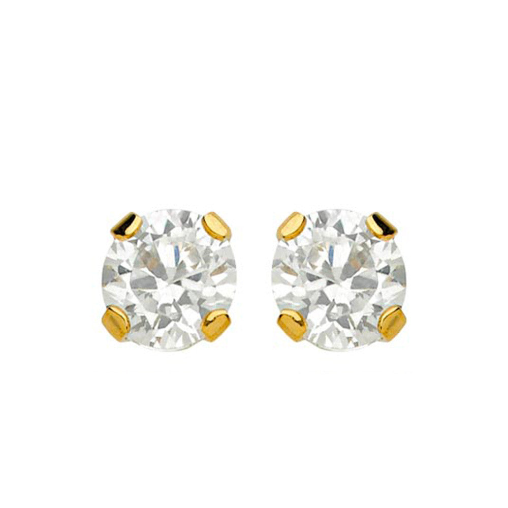 Boucles d'oreilles Or et Oxydes - 1