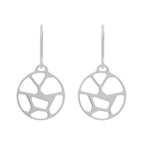 Boucles d'Oreilles Pendantes en Métal Les Georgettes 16 mm - 1