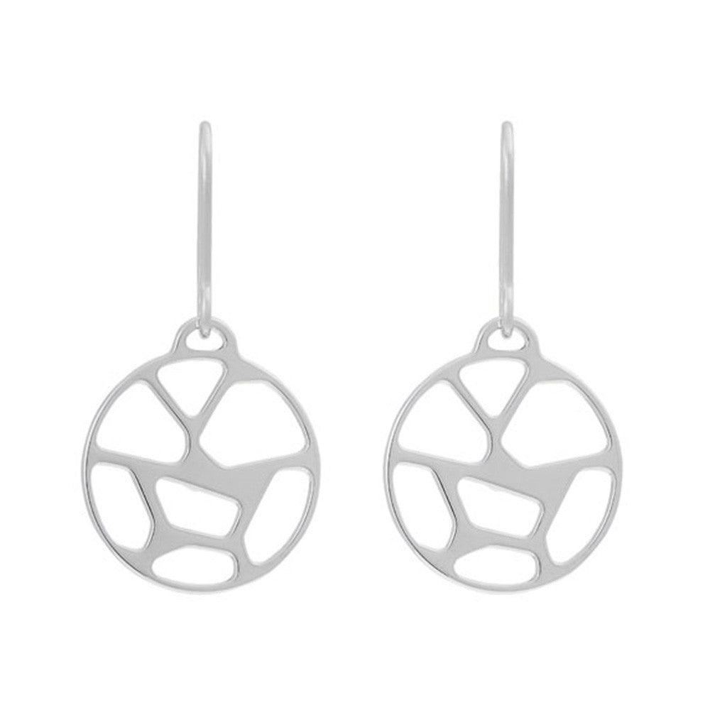 Boucles d'Oreilles Pendantes en Métal Les Georgettes 16 mm - 1