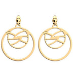 Boucles d'Oreilles Pendantes Les Georgettes 16/25 mm Collection Essentielles en Métal - 1