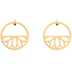 Boucles d'Oreilles Pendantes Les Georgettes 30 mm en Métal - 1