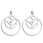 Boucles d'Oreilles Pendantes Les Georgettes Essentielles 25 mm en Métal - 1