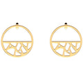 Boucles d'Oreilles Pendantes Les Georgettes Essentielles 30 mm en Métal - 1