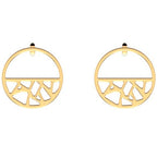 Boucles d'Oreilles Pendantes Les Georgettes Essentielles 30 mm en Métal - 1