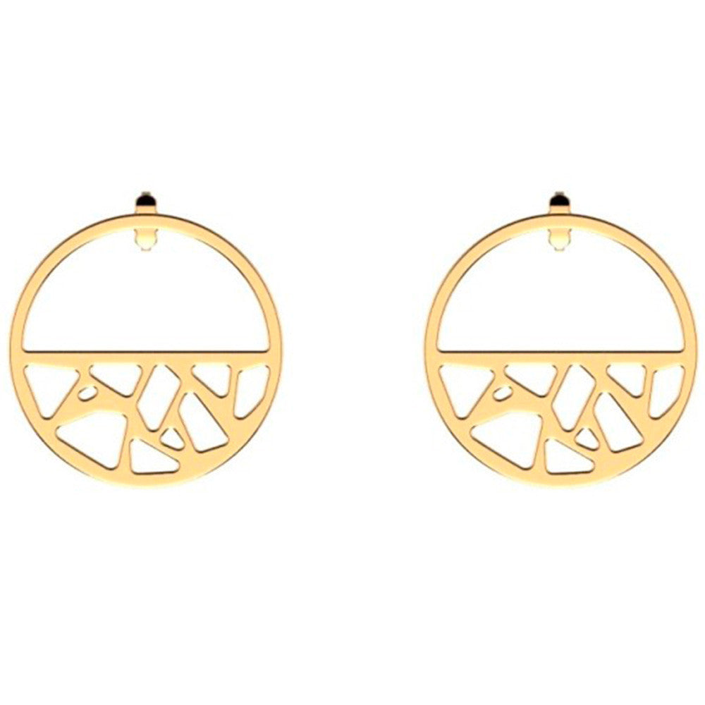 Boucles d'Oreilles Pendantes Les Georgettes Essentielles 30 mm en Métal - 1