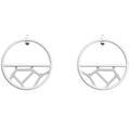 Boucles d'Oreilles Pendantes Les Georgettes Essentielles 30 mm en Métal - 1