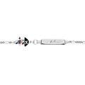 Bracelet Argent et Email - 1