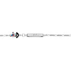 Bracelet Argent et Email - 2