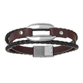 Bracelet en Acier et Onyx - 1