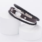 Bracelet en Acier et Onyx - 2