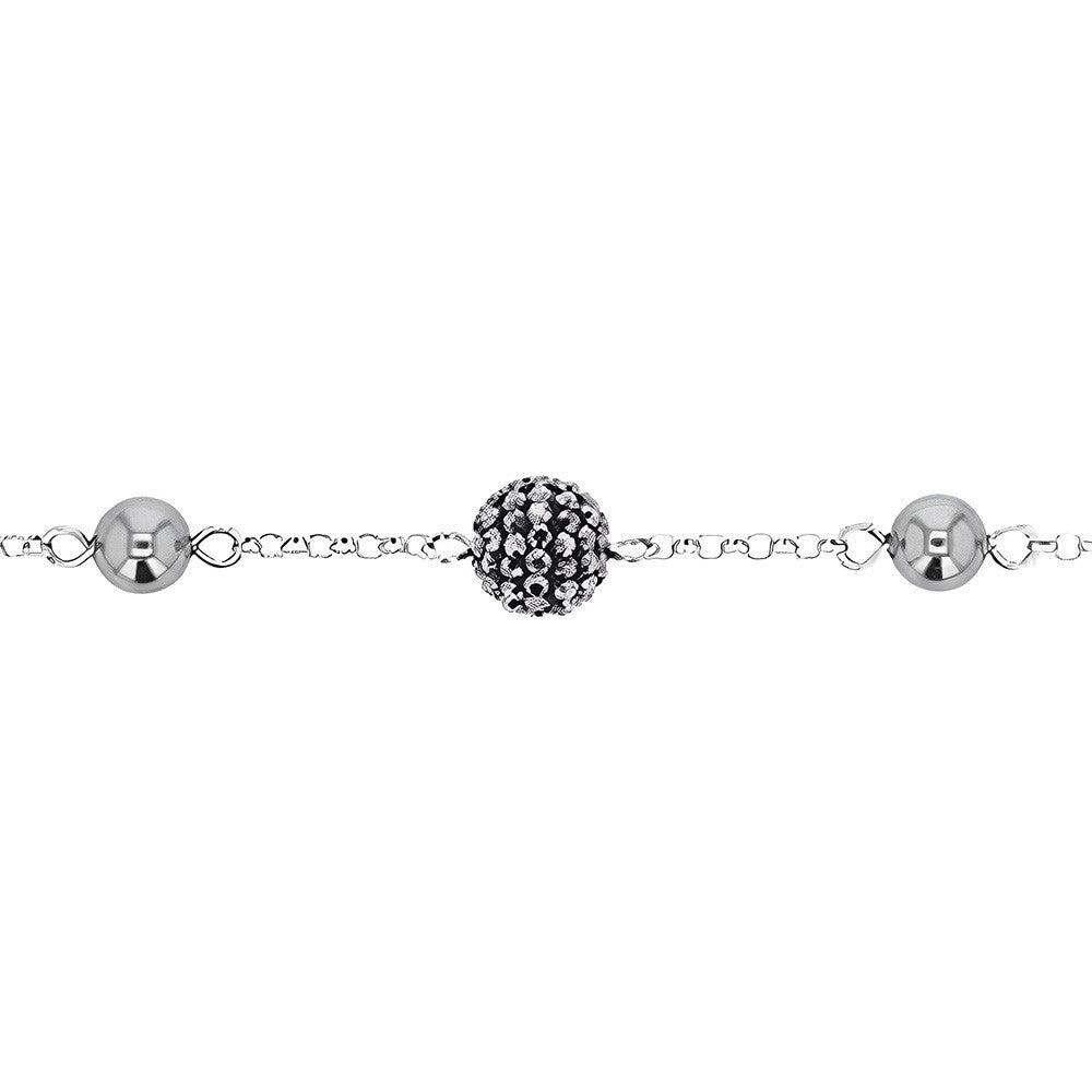 Bracelet en Argent et Cristal - 1
