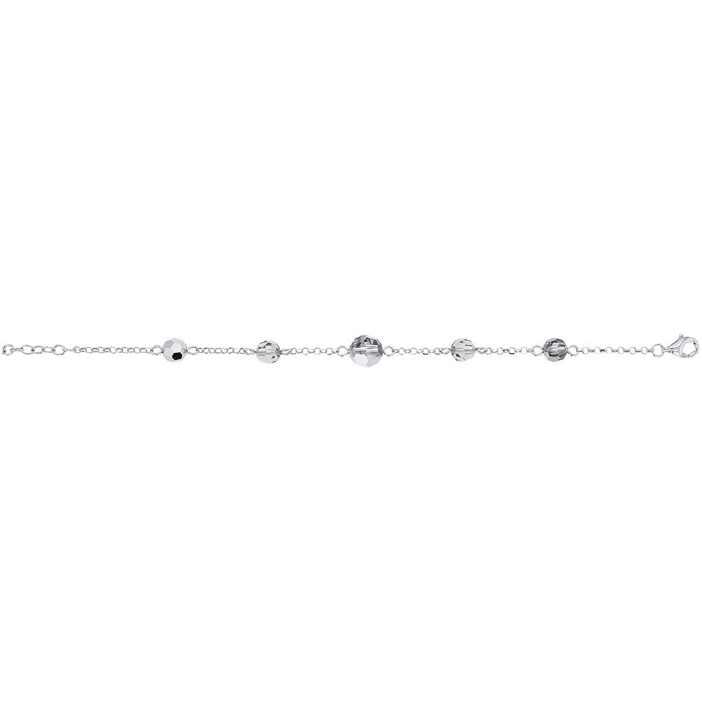 Bracelet en Argent et Cristal - 2