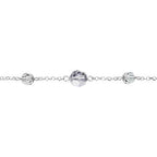Bracelet en Argent et Cristal - 1