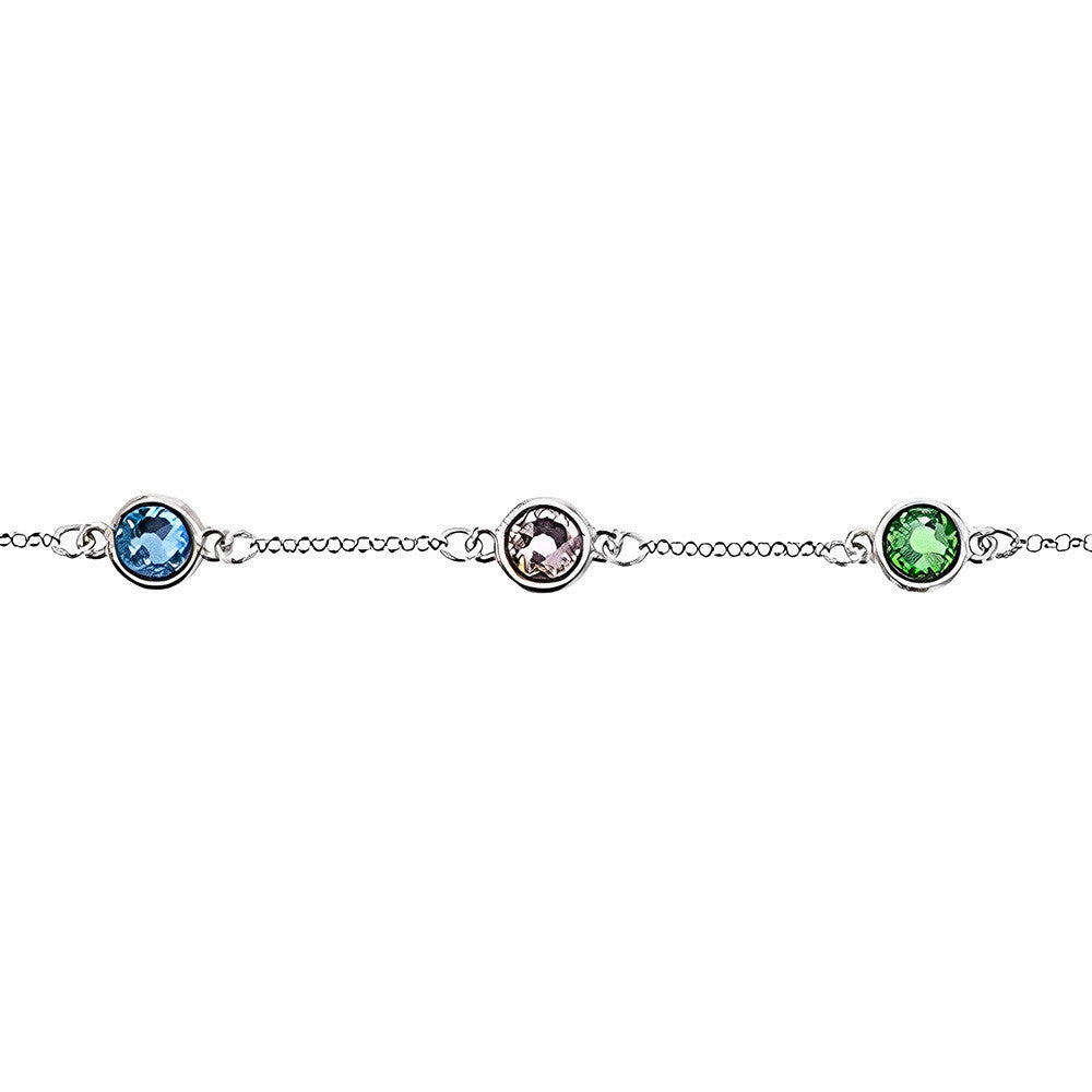Bracelet en Argent et Cristal - 1