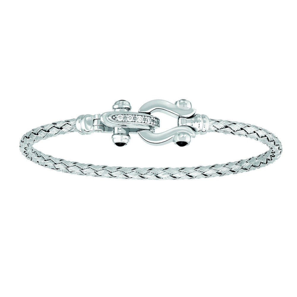 Bracelet en Argent et Oxyde de Zirconium - 1