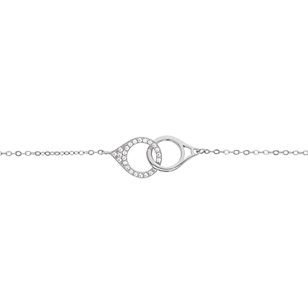 Bracelet en Argent et Oxyde de Zirconium - 1