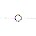 Bracelet en Argent et Oxyde de Zirconium - 1
