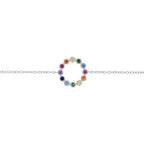 Bracelet en Argent et Oxyde de Zirconium - 1