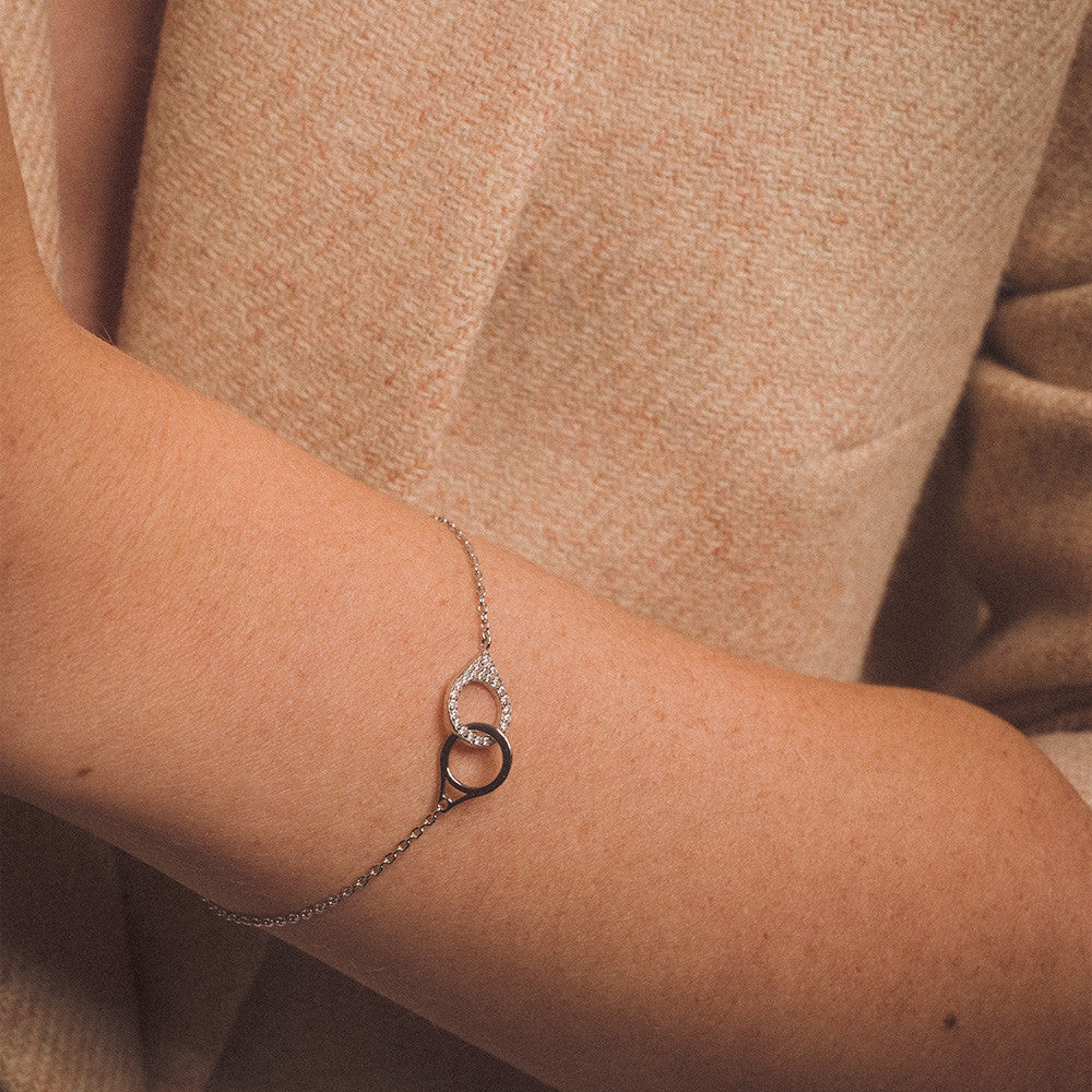 Bracelet en Argent et Oxyde de Zirconium - 2