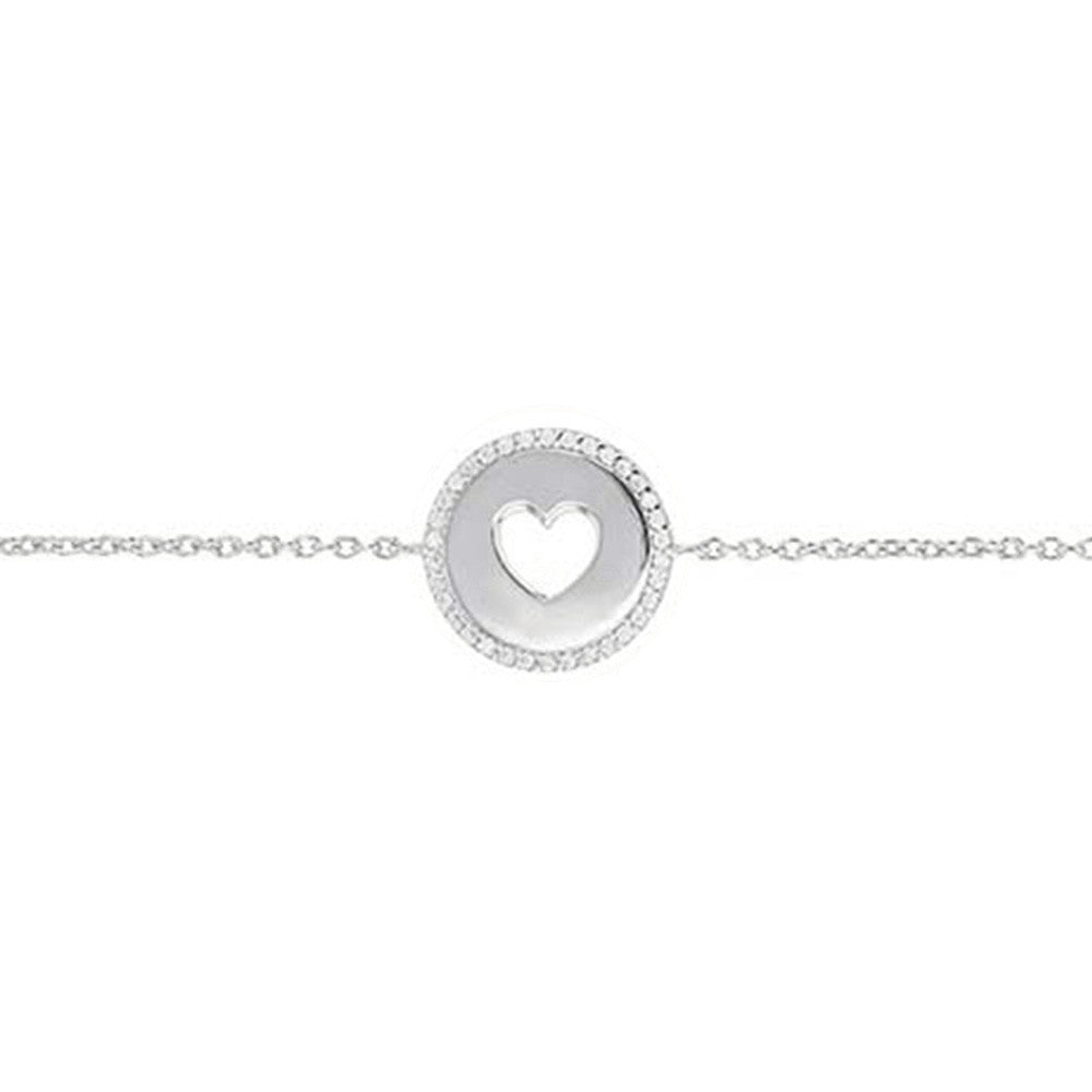 Bracelet en Argent et Oxyde de Zirconium - 1