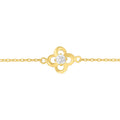 Bracelet en Or et Oxyde de Zirconium - 1