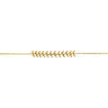 Bracelet en Plaqué Or et Oxyde de Zirconium - 1