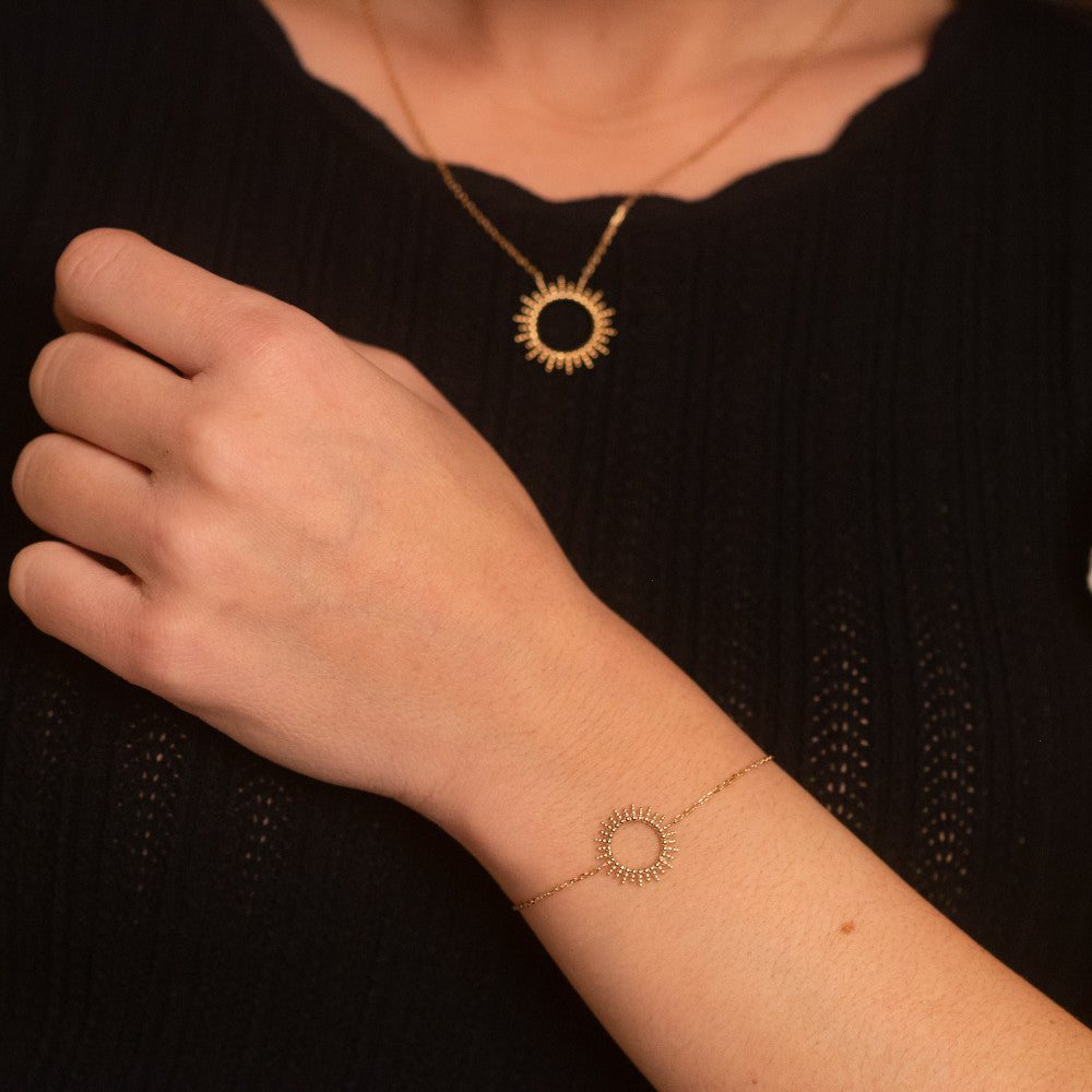 Bracelet en Plaqué Or - 2