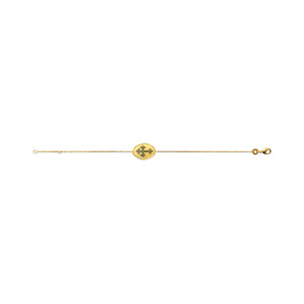 Bracelet en Plaqué Or - 2