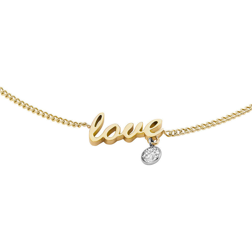 Bracelet Fossil Collection Love Notes en Acier et Oxyde de Zirconium - 2