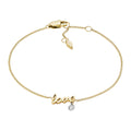 Bracelet Fossil Collection Love Notes en Acier et Oxyde de Zirconium - 1