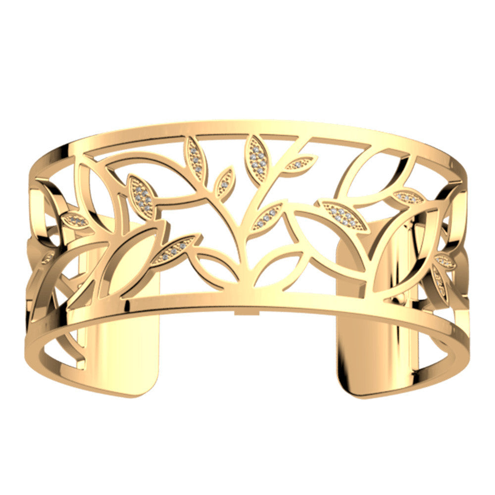 Bracelet Les Georgettes 25 mm Collection Précieuses en Métal et Oxyde de Zirconium - 1