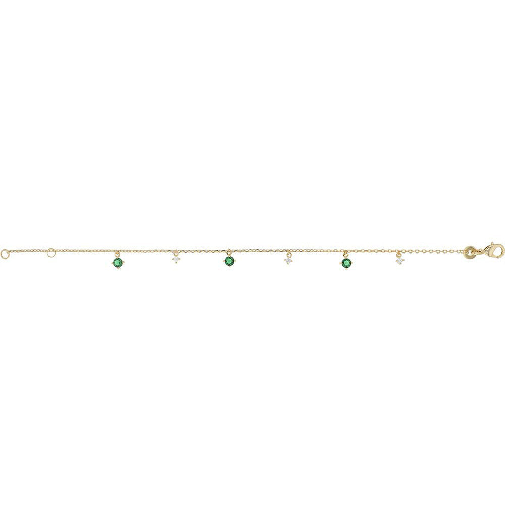 Bracelet Sully en Plaqué Or et Oxyde de Zirconium - 2