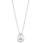 Collier Argent et Diamant - 1