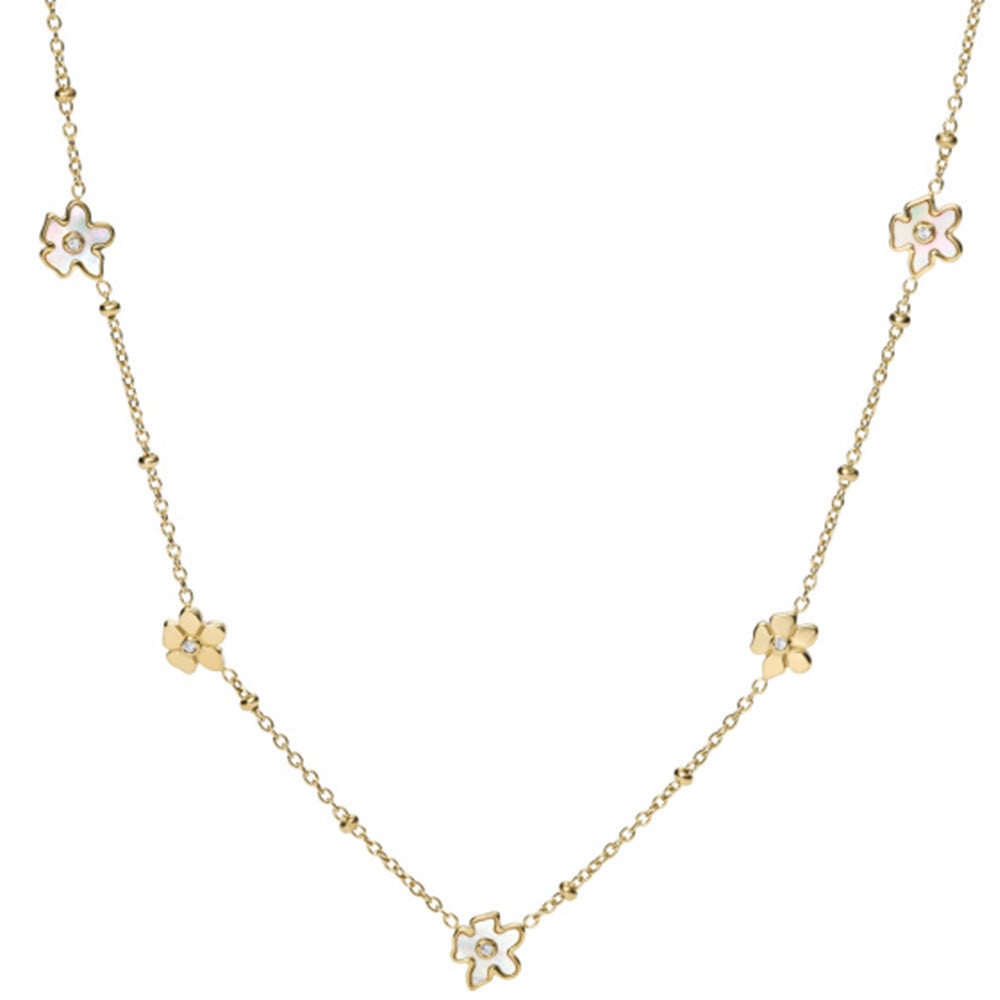 Collier en Acier et Nacre  - 1